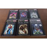 A complete set of Marvel action hero books