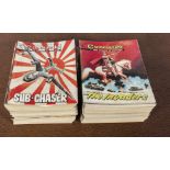 A collection of Commando comic books 53 issues