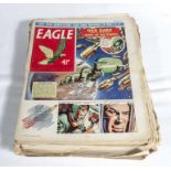 A collection of Eagle comic books 1958. 51 issues