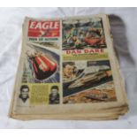 A collection of Eagle comic books 1962. 42 issues