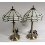 A pair of 20th century table lamps