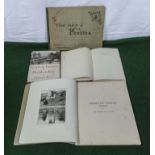Four books relating to Peebles, View Album 1903, Neidpath Castle and two copies of Historic Haunts