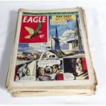 A collection of Eagle comic books 1960. 47 issues
