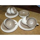 A part Poole teaset