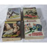 A collection of vintage Commando comic books 50 issues