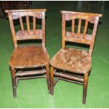 Two church chairs