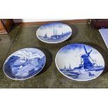 Two Delft plates and one other