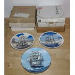 Nine decorative collectors plates