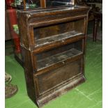 A three stack wernicke bookcase