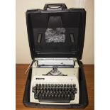 A Scheidegger portable typewriter