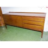 A retro teak sideboard