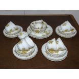 A part china teaset