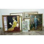 Large selection of paintings and pictures