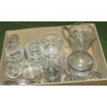 Box of glassware