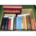 A box containing books