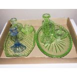 Vintage dressing table glass