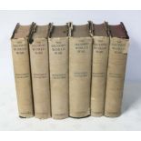 Si volumes of The Second World War by Winston Churchill