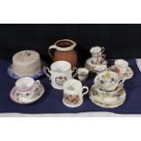 Assorted pottery and china