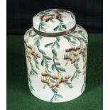 An Oriental style ginger jar