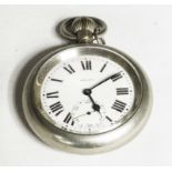 Selex railway pocket watch, the reverse stamped L.N.E.R 6481