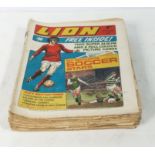 Lion comic books running from 7th Feb to 4th July 1970