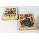Thirty seven Battle comic books 1977