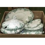 Allertons 'La Belle' pottery plates and tureens