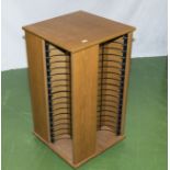 A revolving storage unit