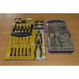 Drill and screw driver sets, 55 pcs