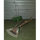 Selection of gardening equipment