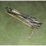 Selection of gardening equipment