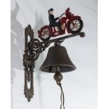 A motorcyclist bell