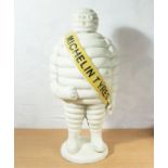 A large cast iron Michelin man