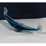 A 1960's Murano glass gondola