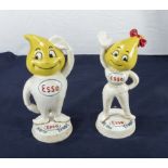 A pair of Esso money banks