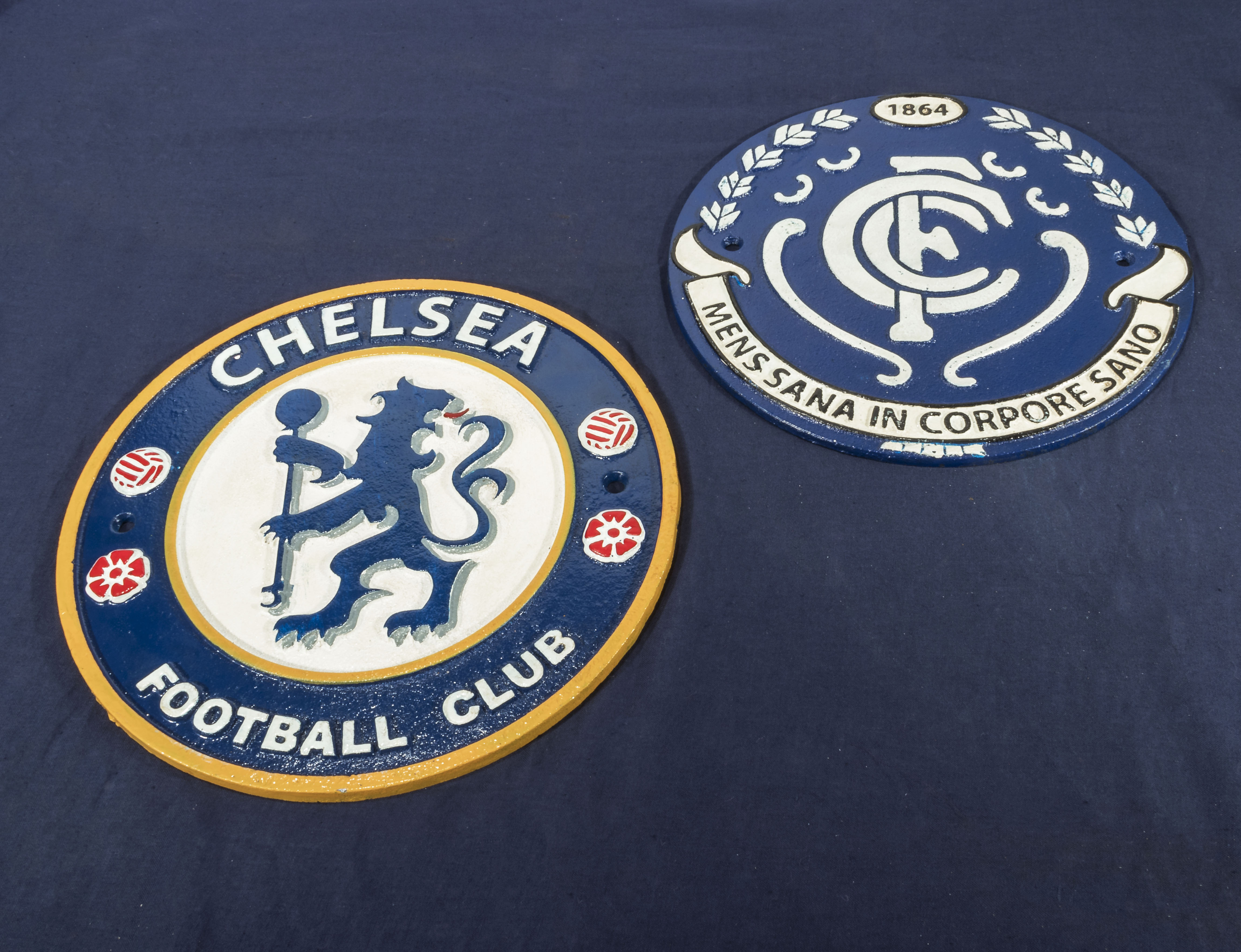 Two football plaques CFC