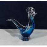 A 1960's Murano glass cockerel