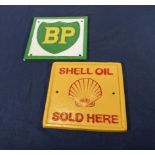 Two signs |BP and Shell