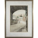 William Scott Anderson Inglis 1894-1949 RSA: A framed watercolour entitled Auld Mill Path, signed