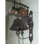 A traction engine bell