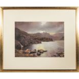 Charles Vinent Lamb 1893-1964 RHA RUA A large framed oil on canvas depicting Renvyle Connemara,