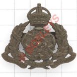 Derbyshire Yeomanry bronze OSD cap badge. Die-cast Blades VGC
