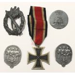 German Third Reich WW2 Iron Cross 2nd Class etc.A good example of the Iron Cross 2nd Class, the ring