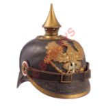 WW1 Imperial German Prussian Reservist's Other Rank's PickelhaubeA good example with brass metal