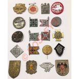 German Third Reich. 20 assorted propaganda day badges or "Tinnies".A good selection, all different.