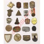 German Third Reich. 20 assorted propaganda day badges or "Tinnies".A good selection, all different.