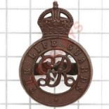 The Life Guards rare GvR OSD bronze cap badge.Die-stamped (KK 730)BladesVGC