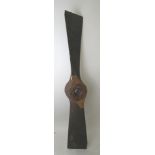 A WW1 FK8 biplane propeller stamped DRG LP 2390 AE 160HP Beardmore Armstrong Whitworth G789 N87,