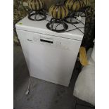 A Meile dish washer, 33h, 223 1/2 w