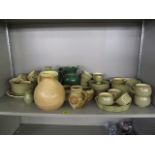 A Denby part dinner service, together with mixed ceramics to include water jugs